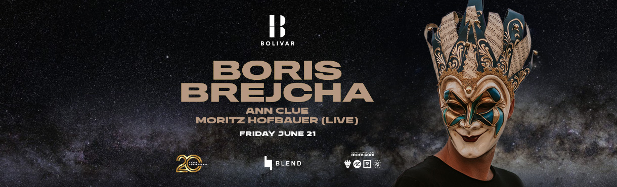 Boris Brejcha I Fri June 21 I Bolivar