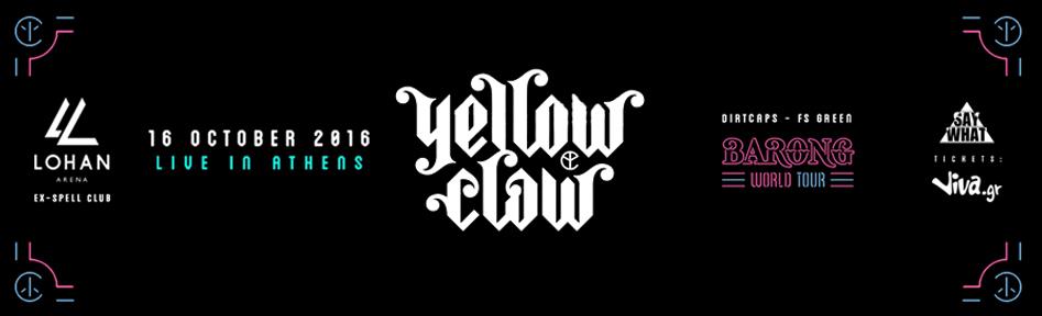 YELLOW CLAW LIVE IN ATHENS