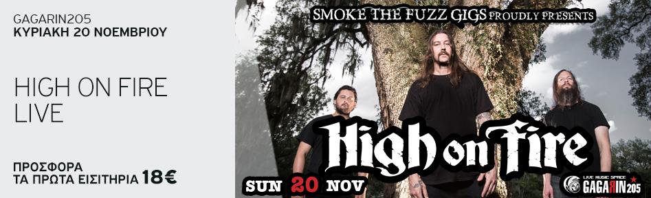 High on Fire live