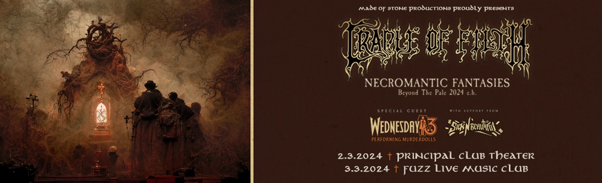 CRADLE OF FILTH live in Greece!