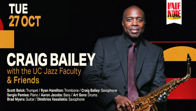 Craig Bailey with the UC Jazz Faculty & Friends