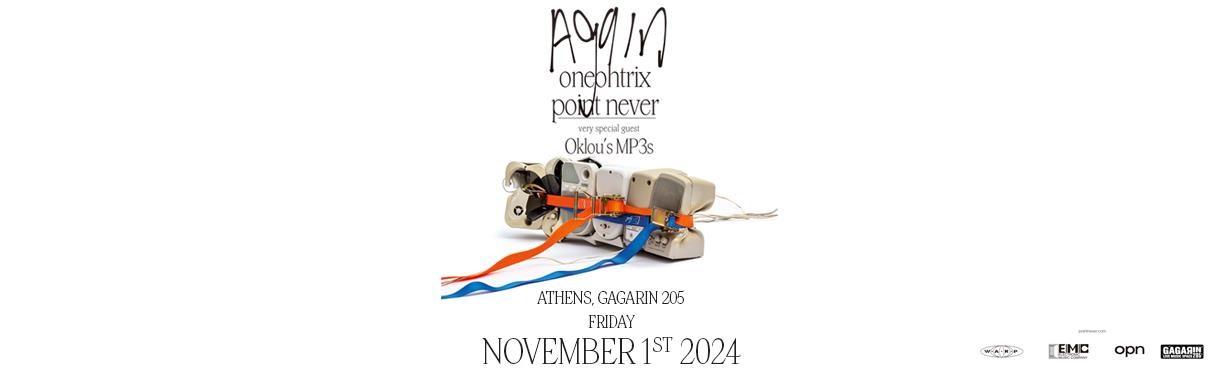 ONEOHTRIX POINT NEVER live at Gagarin205