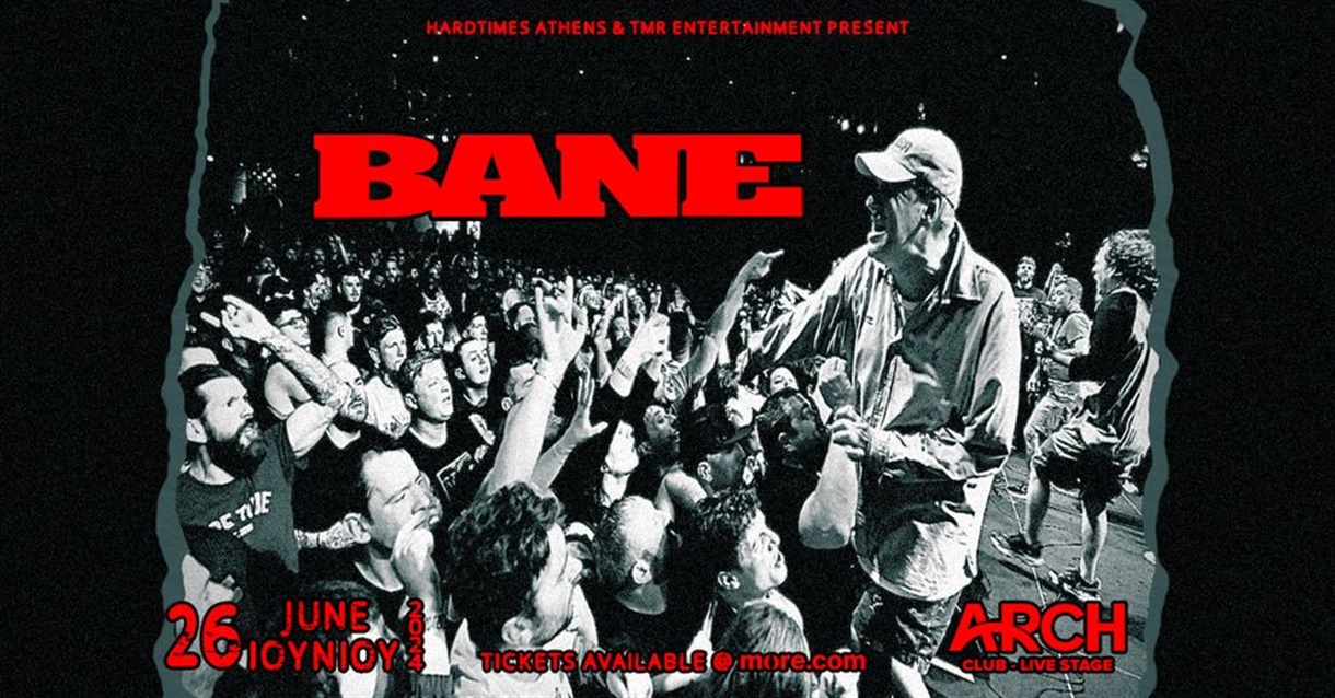 BANE (US) LIVE IN ATHENS - 26.06 - ARCH CLUB