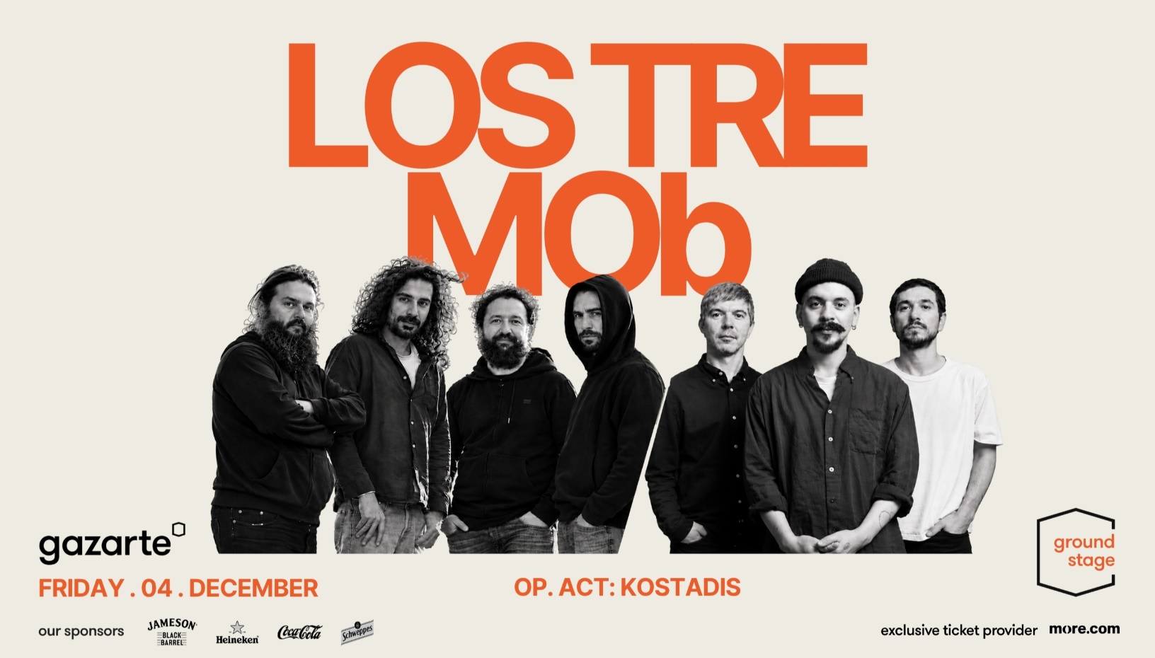 LOS TRE - MOB live in Athens