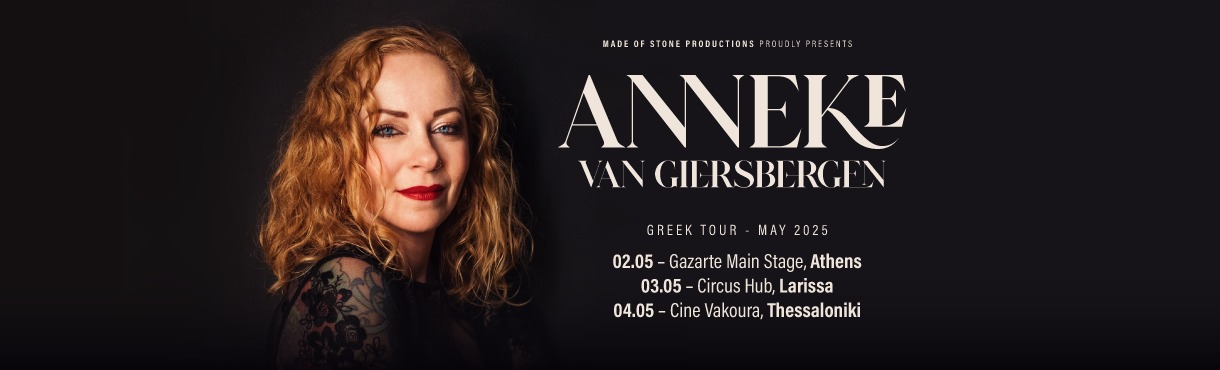 Anneke Van Giersbergen Greek Tour 2025