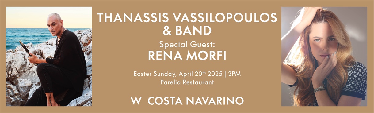 Easter on the Beach with Thanassis Vassilopoulos & Rena Morfi