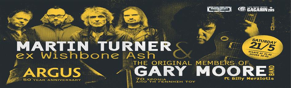 Martin Turner ex Wishbone Ash+Gary Moore band