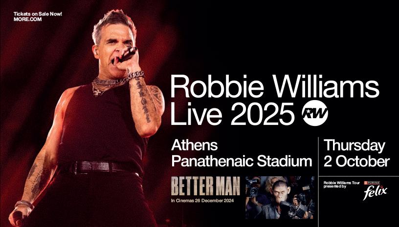 ROBBIE WILLIAMS | PANATHENAIC STADIUM