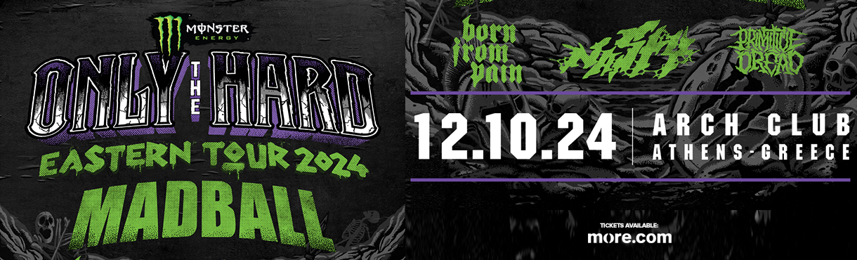 MADBALL (US) + NASTY (BE) + BORN FROM PAIN (NL)