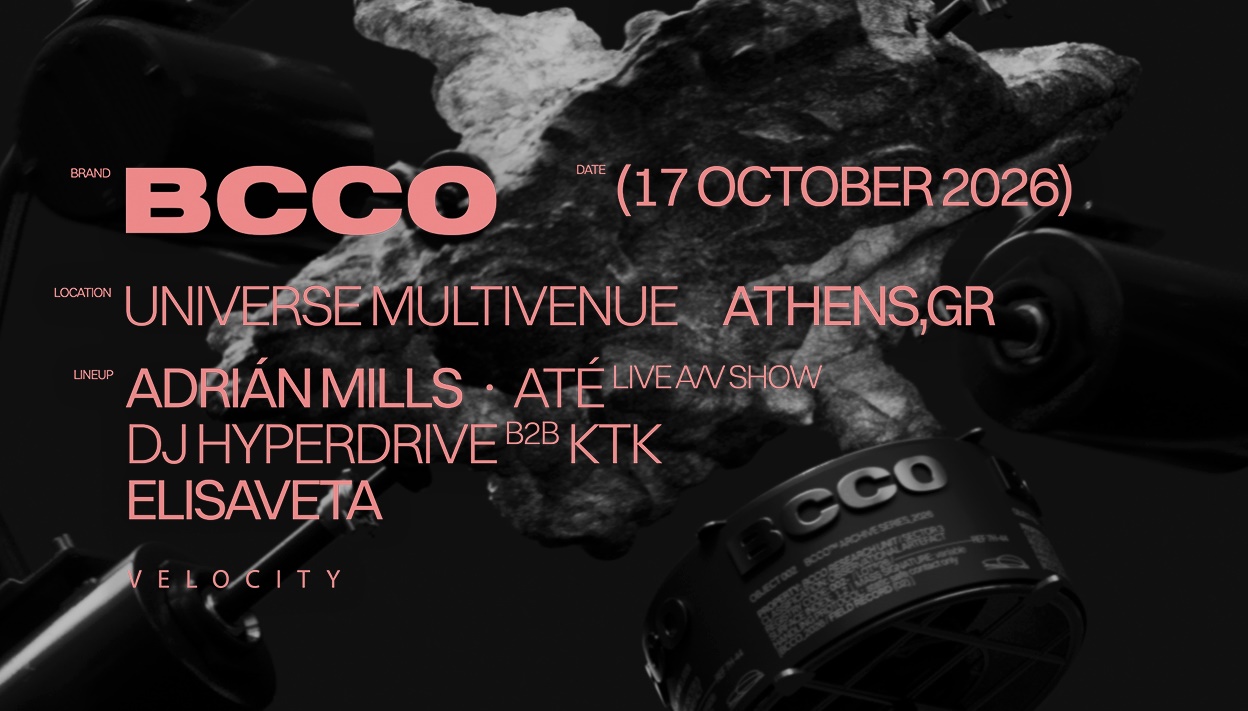 BCCO x VLCT Athens w/ Adrián Mills