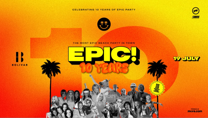 The Epic Beach Party - 10 Years Celebration