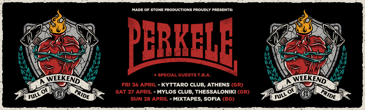 PERKELE [SWE] live in Greece!