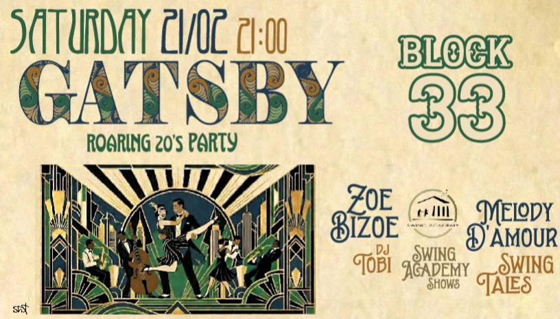 GATSBY 20's Party στο Block 33