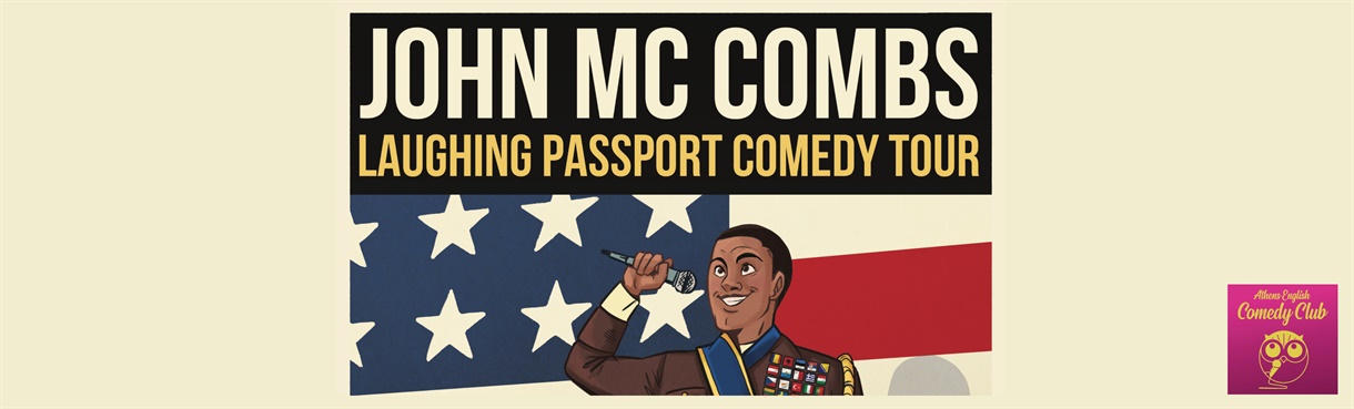 Athens English Comedy Club - John McCombs 'Laughing Passport'