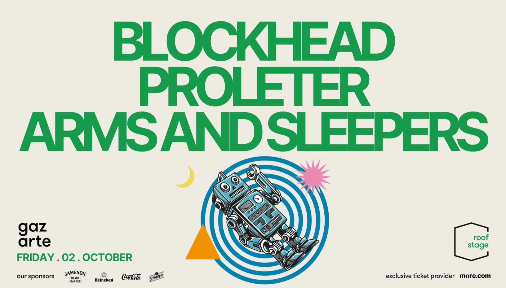 BLOCKHEAD | PROLETER | ARMS and SLEEPERS live