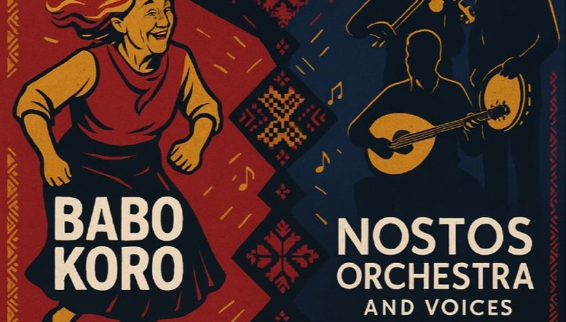 BABO KORO MEETS NOSTOS ORCHESTRA AND VOICES