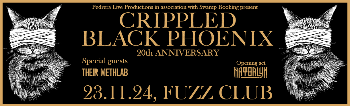 CRIPPLED BLACK PHOENIX live in Athens